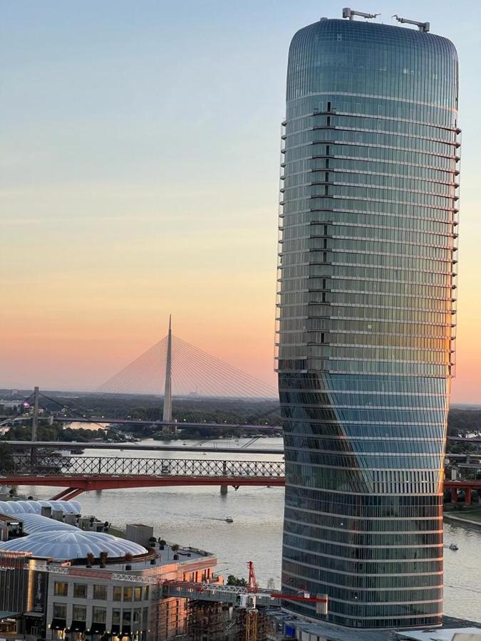 Belgrade Waterfront, Tower Viewアパートメント エクステリア 写真